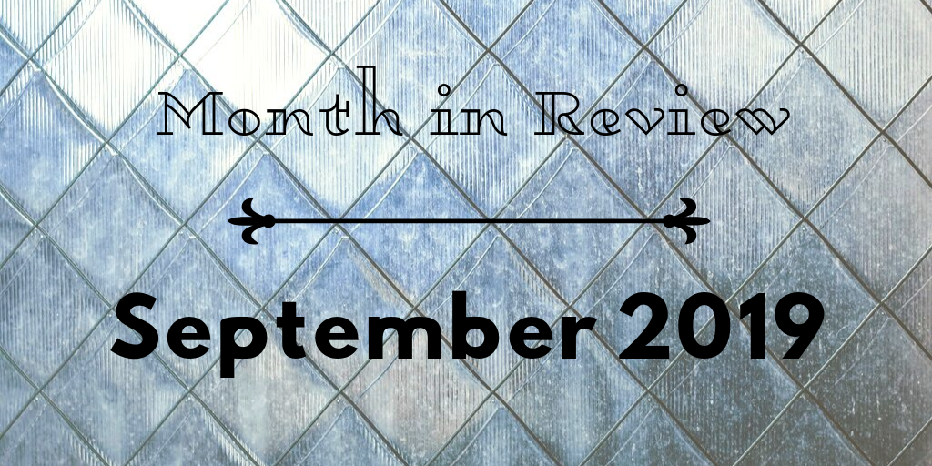 Title plate: Month in Review, September 2019